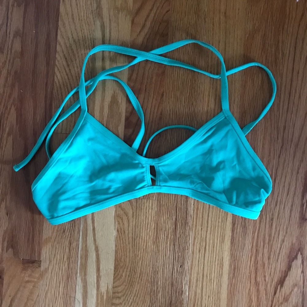 Two jolyn swim tops (medium and small)